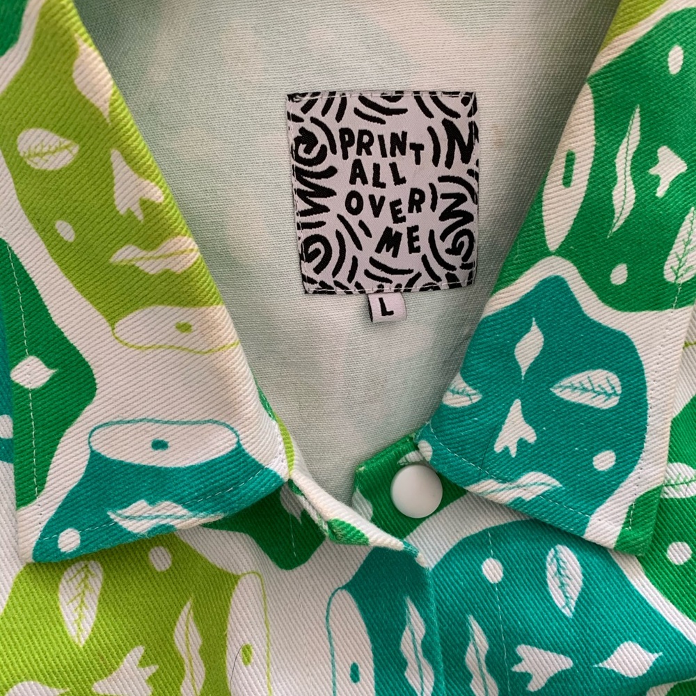 One-Of-A-Kind Custom Graphic Jacket - image 3